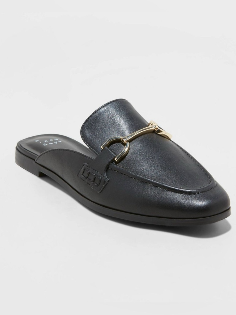 A New Day Women's Sandy Mule Flats with Memory Foam Size 7